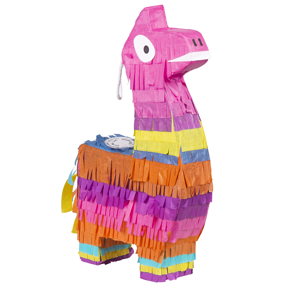 Minipiñata Lama S (23 x 13 x 4 cm, in doosje)