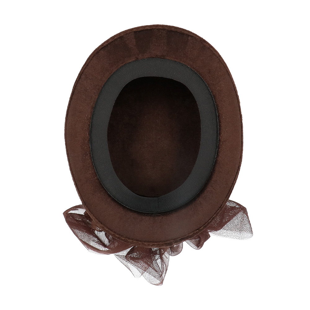 Hoed Specspunk deluxe met partybril (high quality)