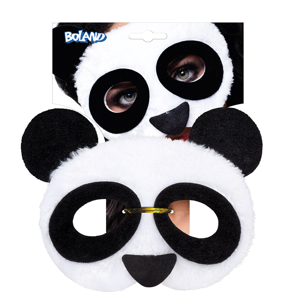 St. Pluchen halfmasker Panda