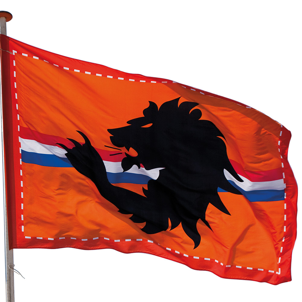 St. Polyester reuzenvlag Leeuw (200 x 300 cm)
