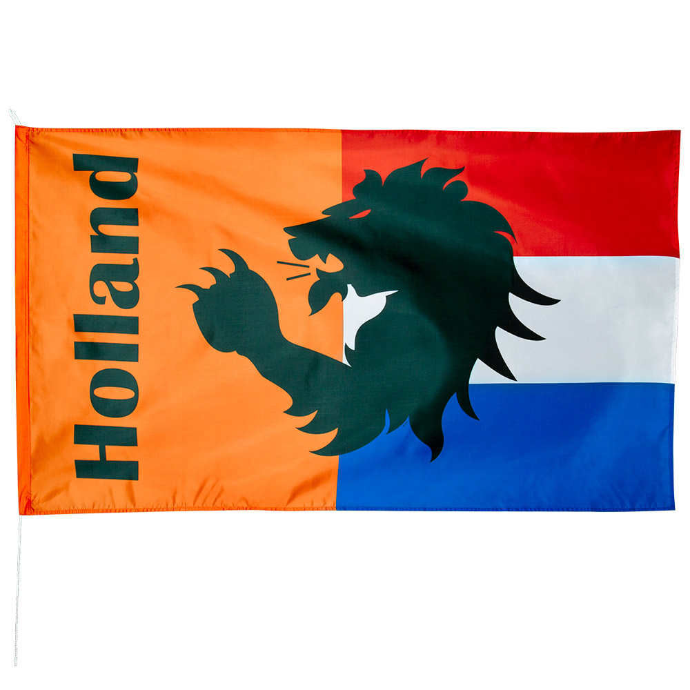 St. Polyester vlag Leeuw 'Holland' (90 x 150 cm)