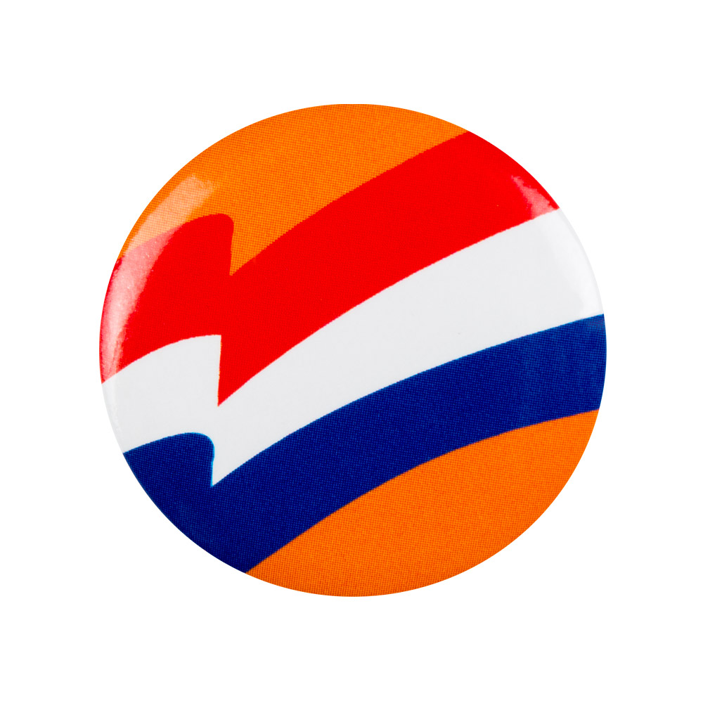 Set 4 buttons Nederland (Ø 3 cm)