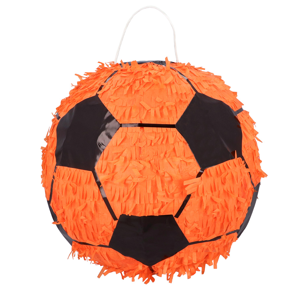 Piñata Voetbal oranje (Ø 30 cm)