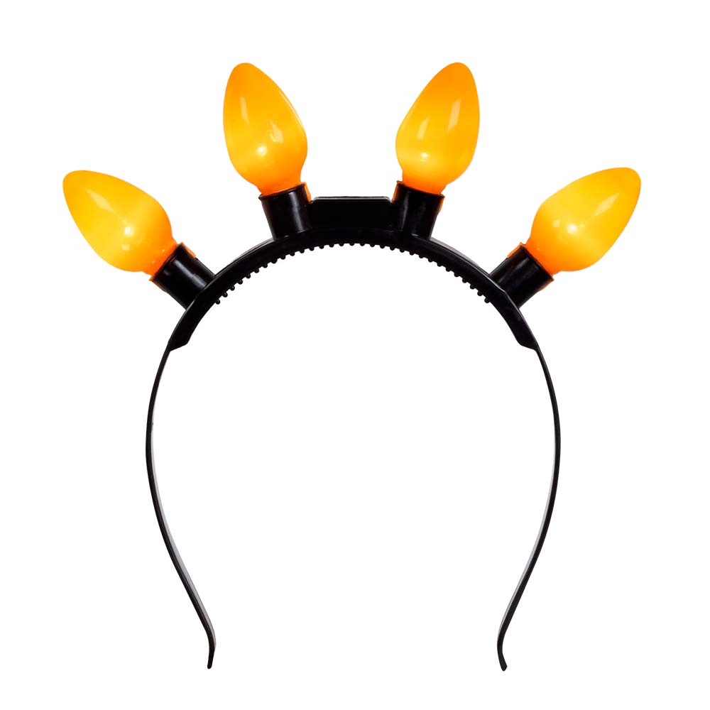 LED diadeem Party oranje