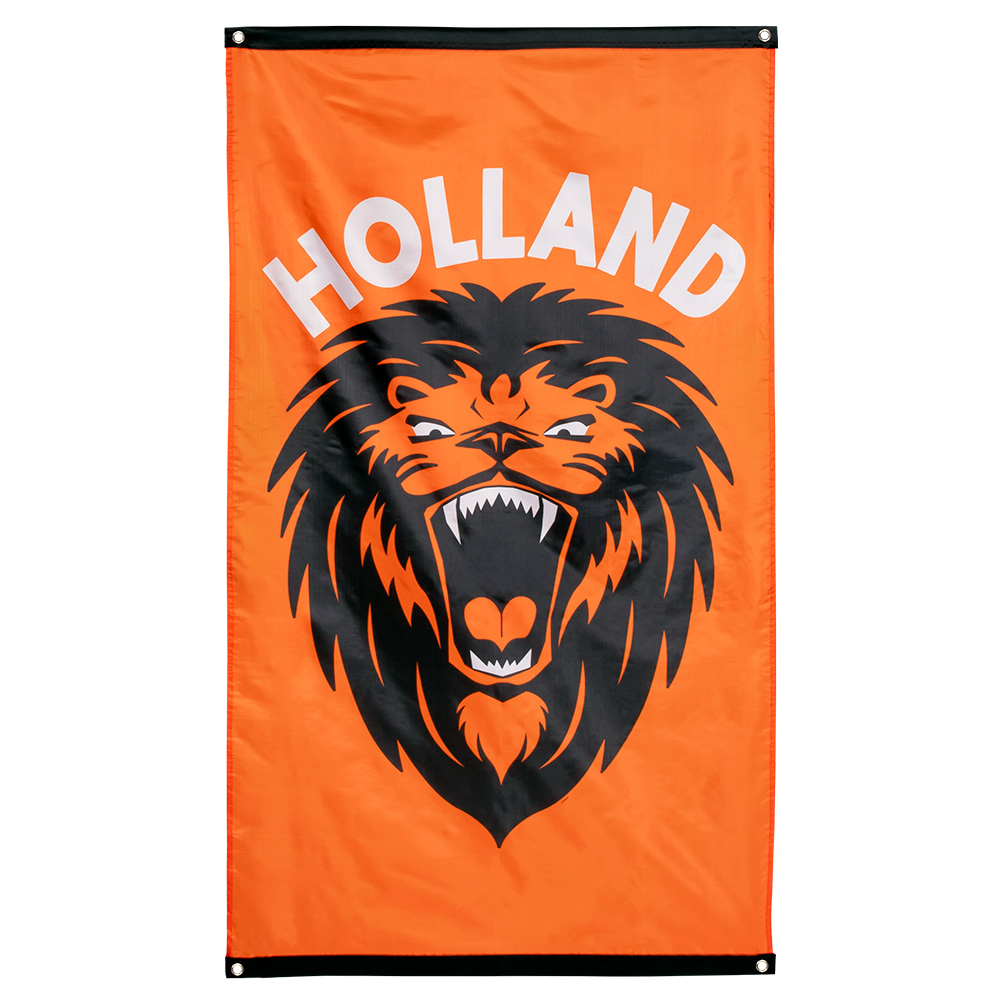 Polyester vlag Brullende leeuw 'Holland' (90 x 150 cm)