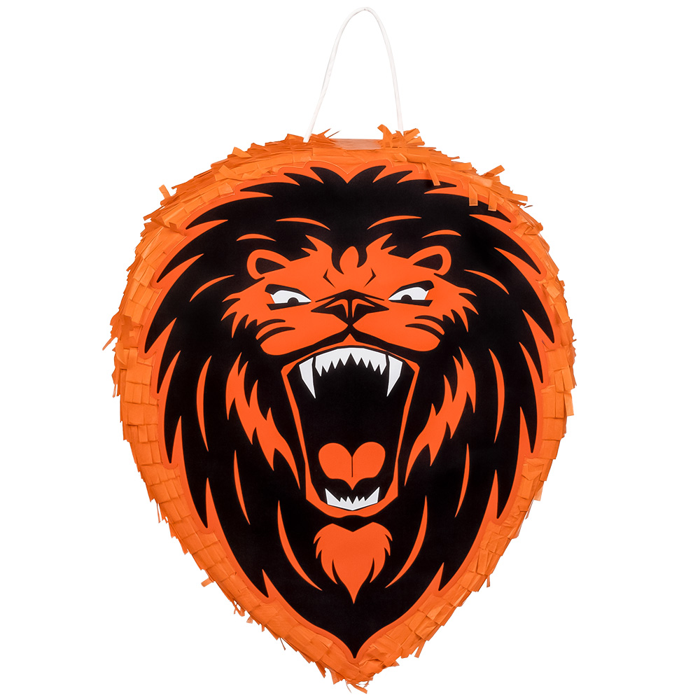 Piñata brullende leeuw (34 x 28 x10 cm)