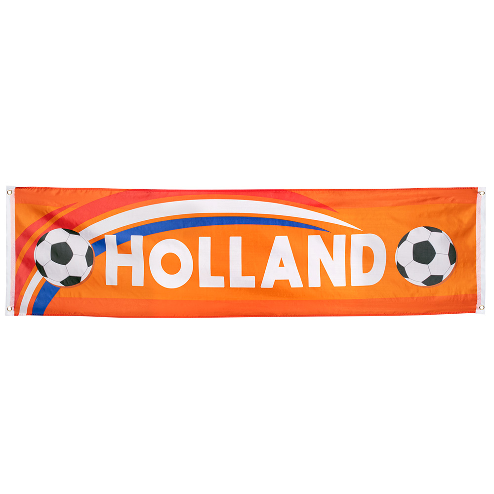 St. Polyester banner 'Holland' (180 x 50 cm)