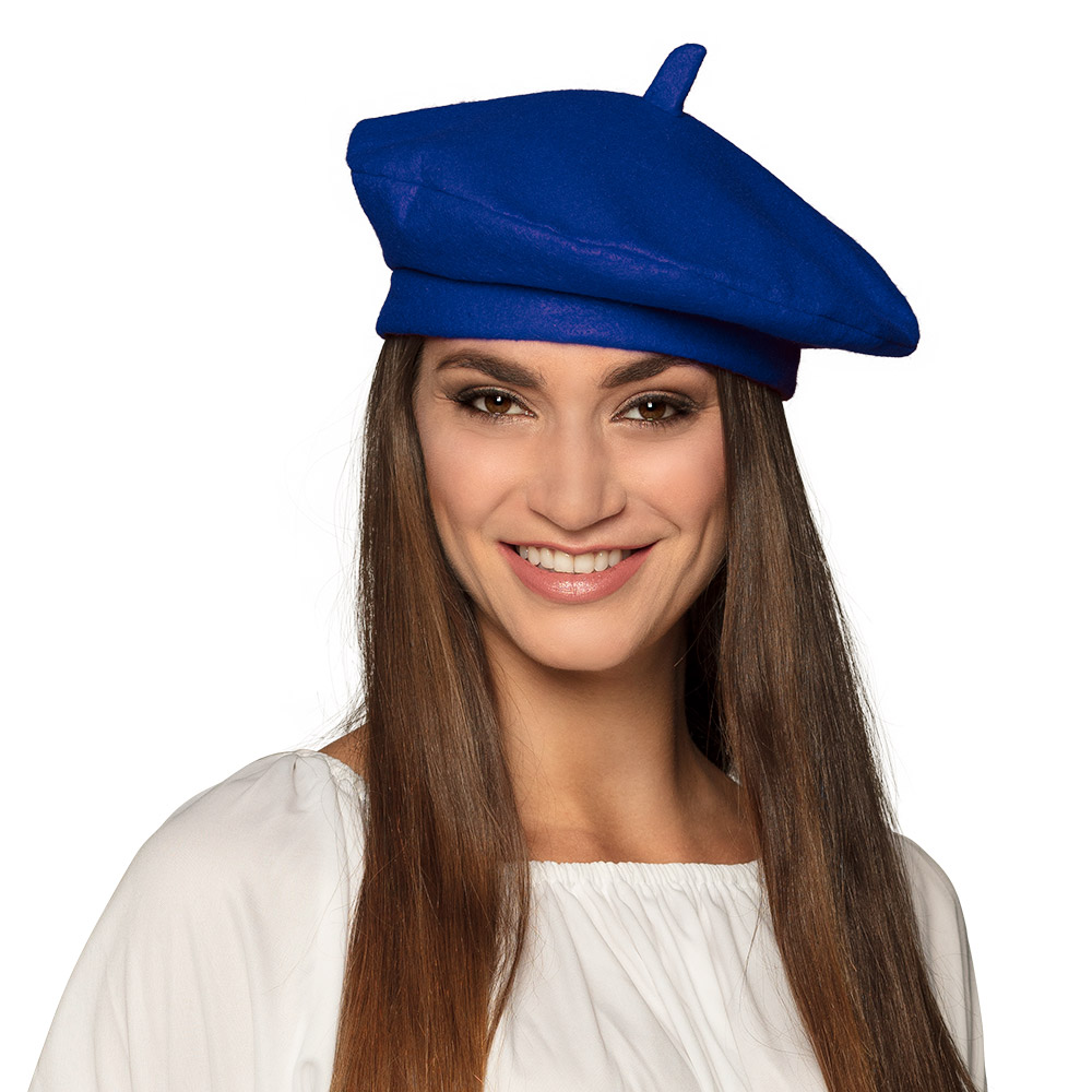 Baret Frankrijk blauw