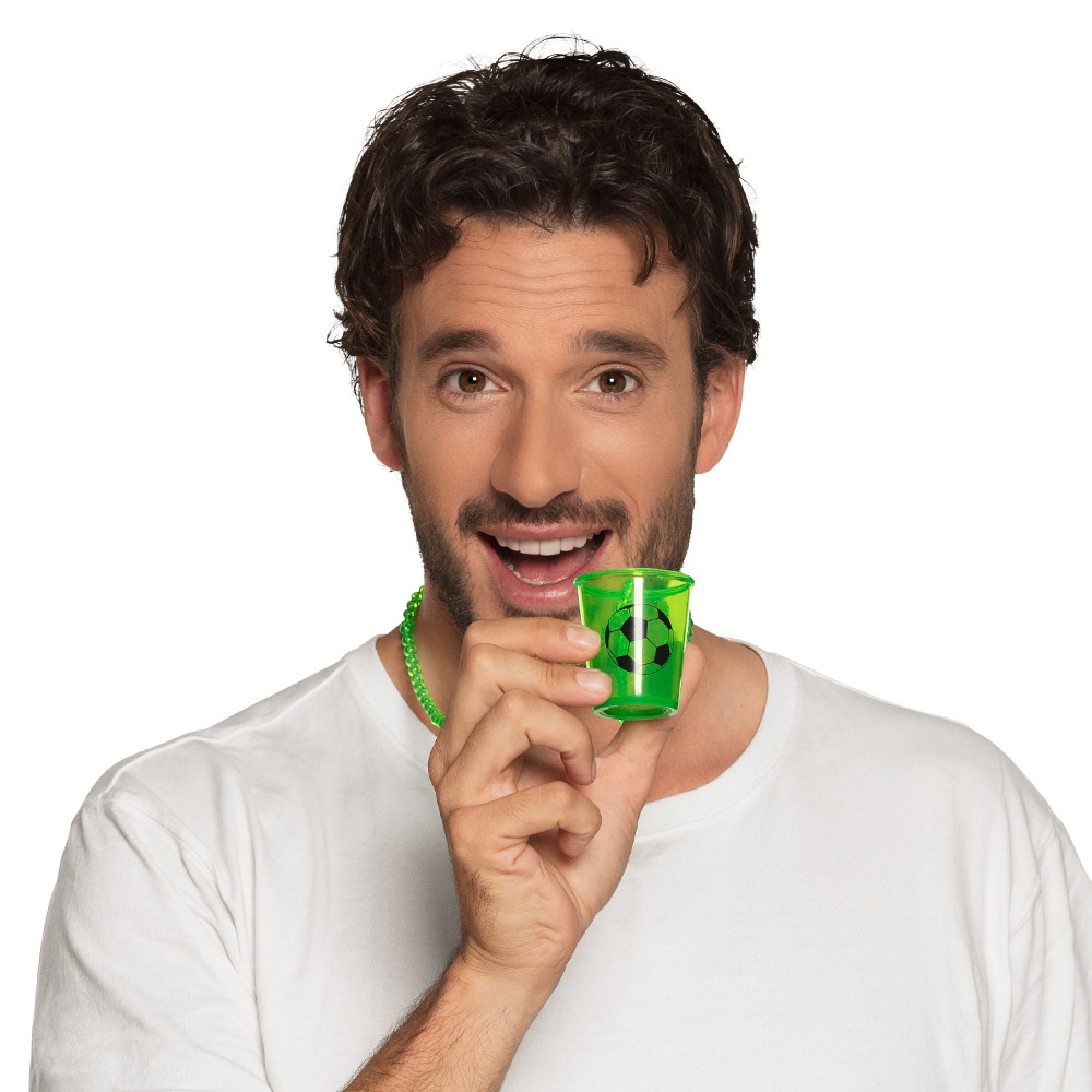 Ketting shotglaasje Voetbal