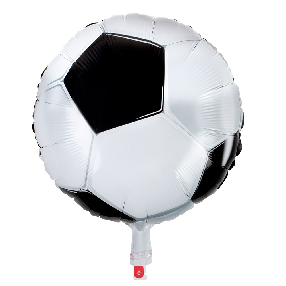 St. Folieballon Voetbal dubbelzijdig (Ø 45 cm)