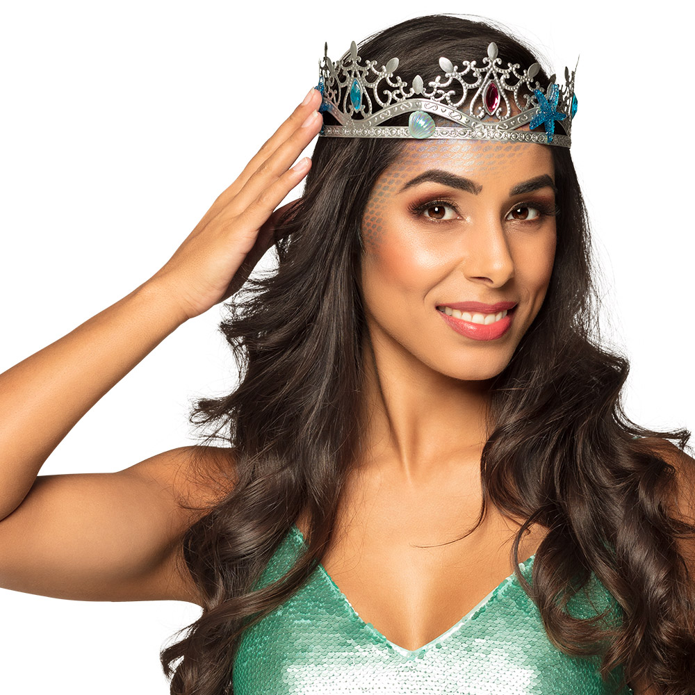 Metalen kroon Zeekoningin