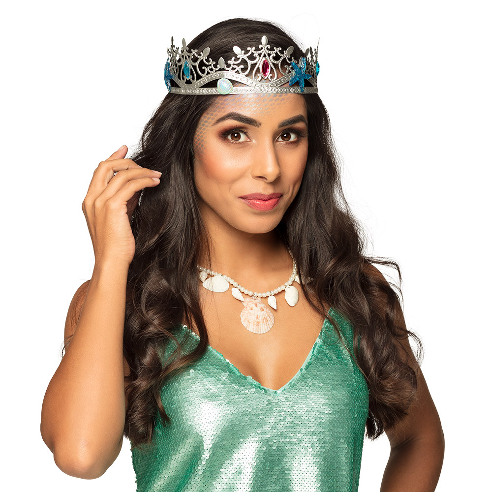 Metalen kroon Zeekoningin