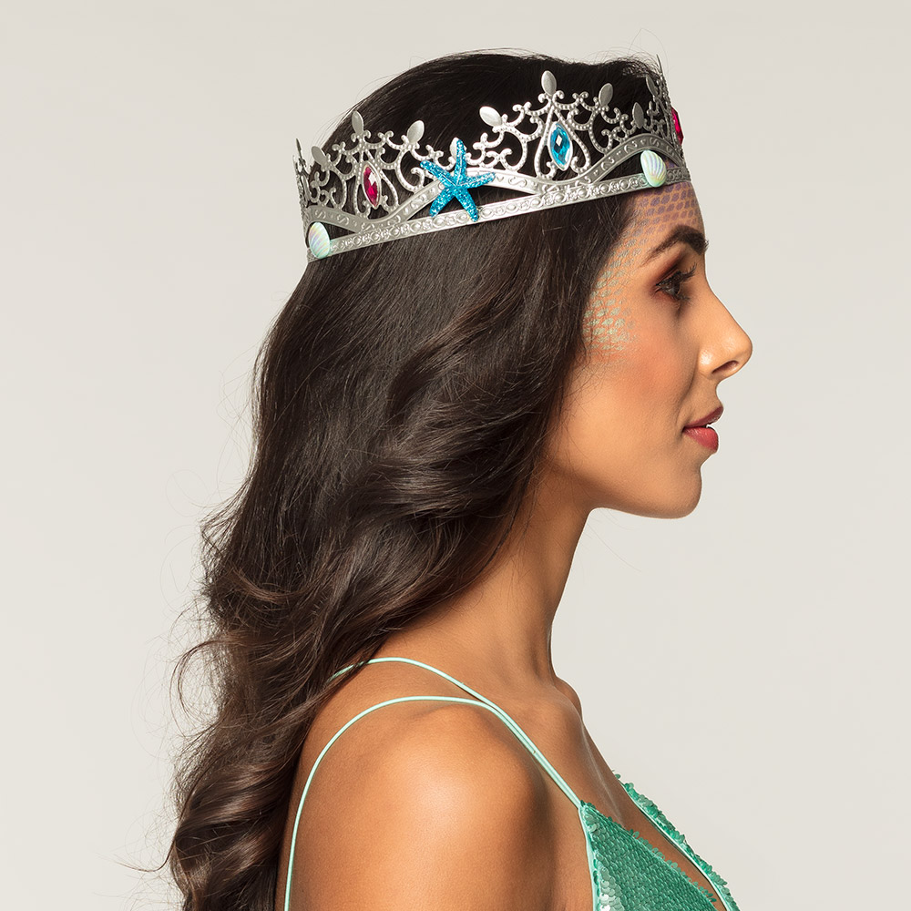 Metalen kroon Zeekoningin