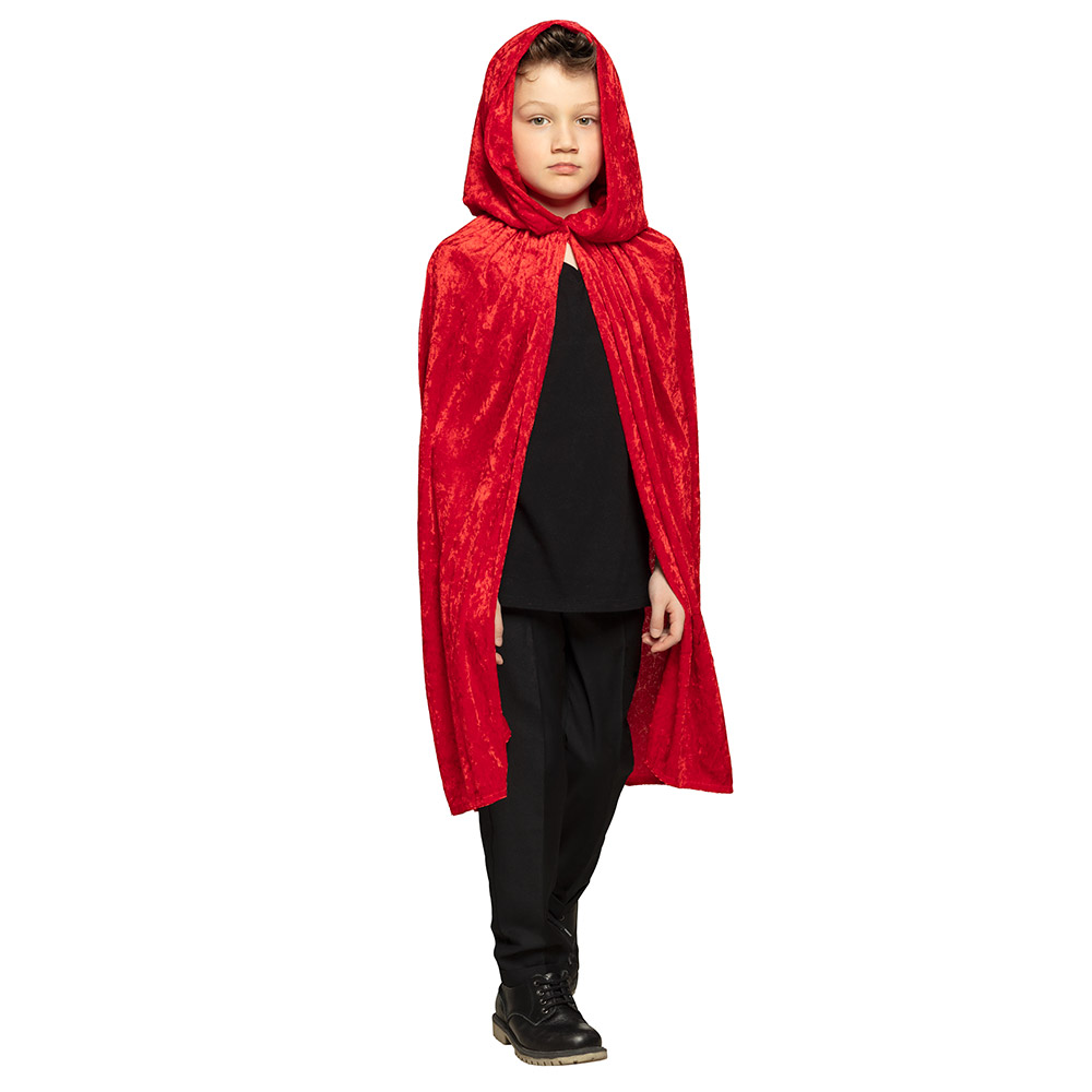 Kindercape Dawn rood (115 cm)