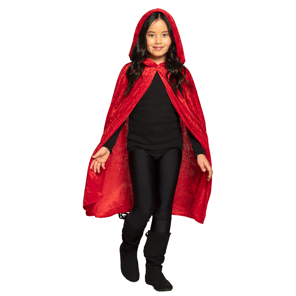 Kindercape Dawn rood (115 cm)