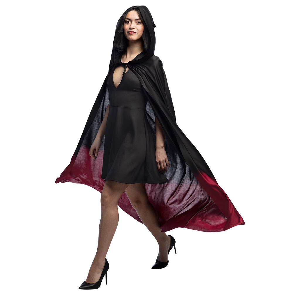 Cape Fade zwart/rood (170 cm)