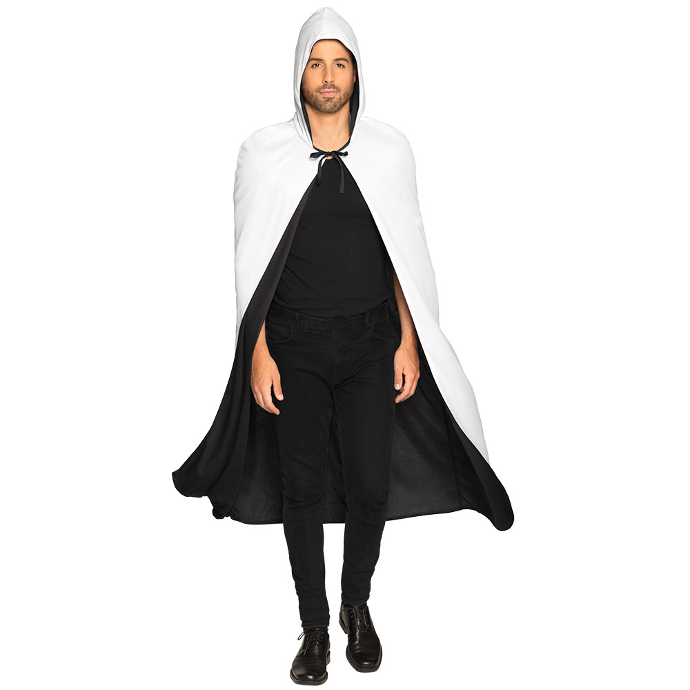 Cape Twilight zwart/wit omkeerbaar (170 cm)