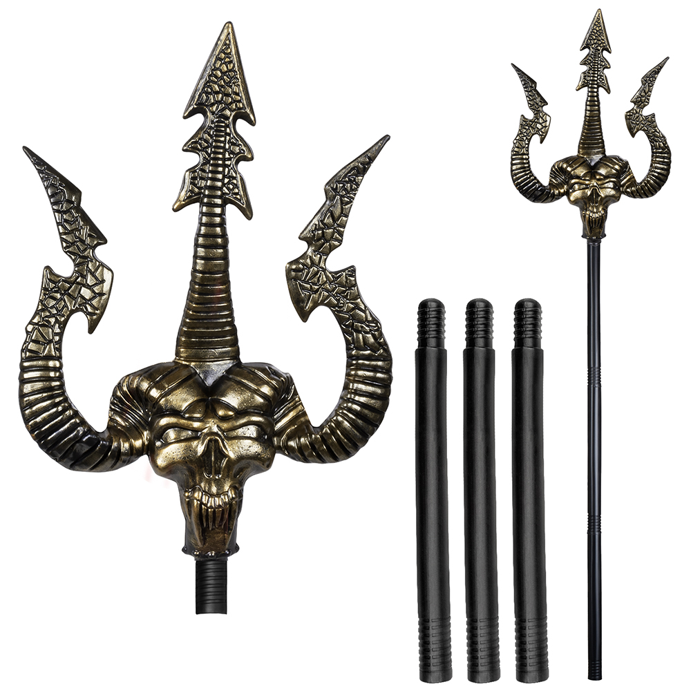 Demonen drietand 4-delig (117 cm)