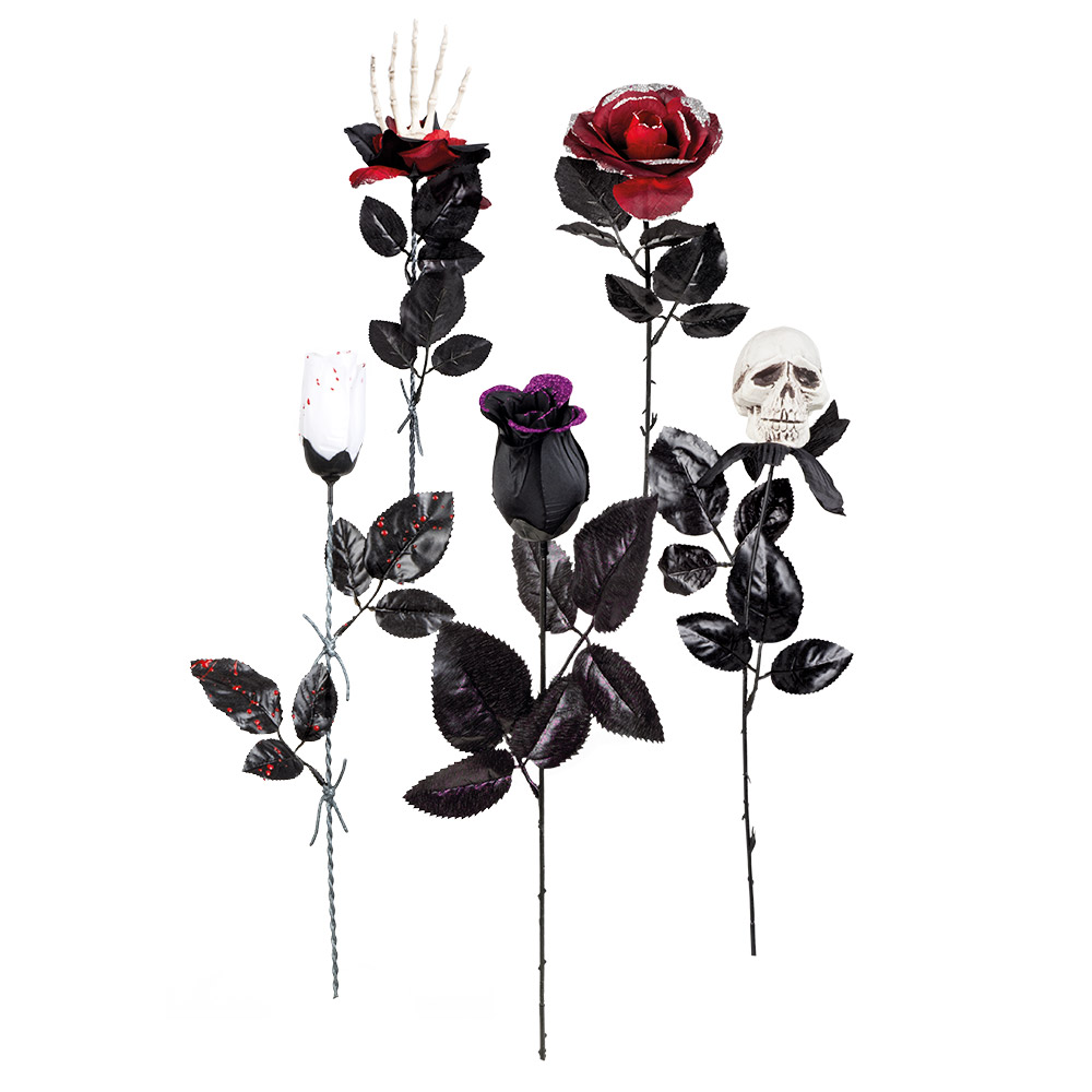 Bloemen Halloween 5 ass. (45 cm)