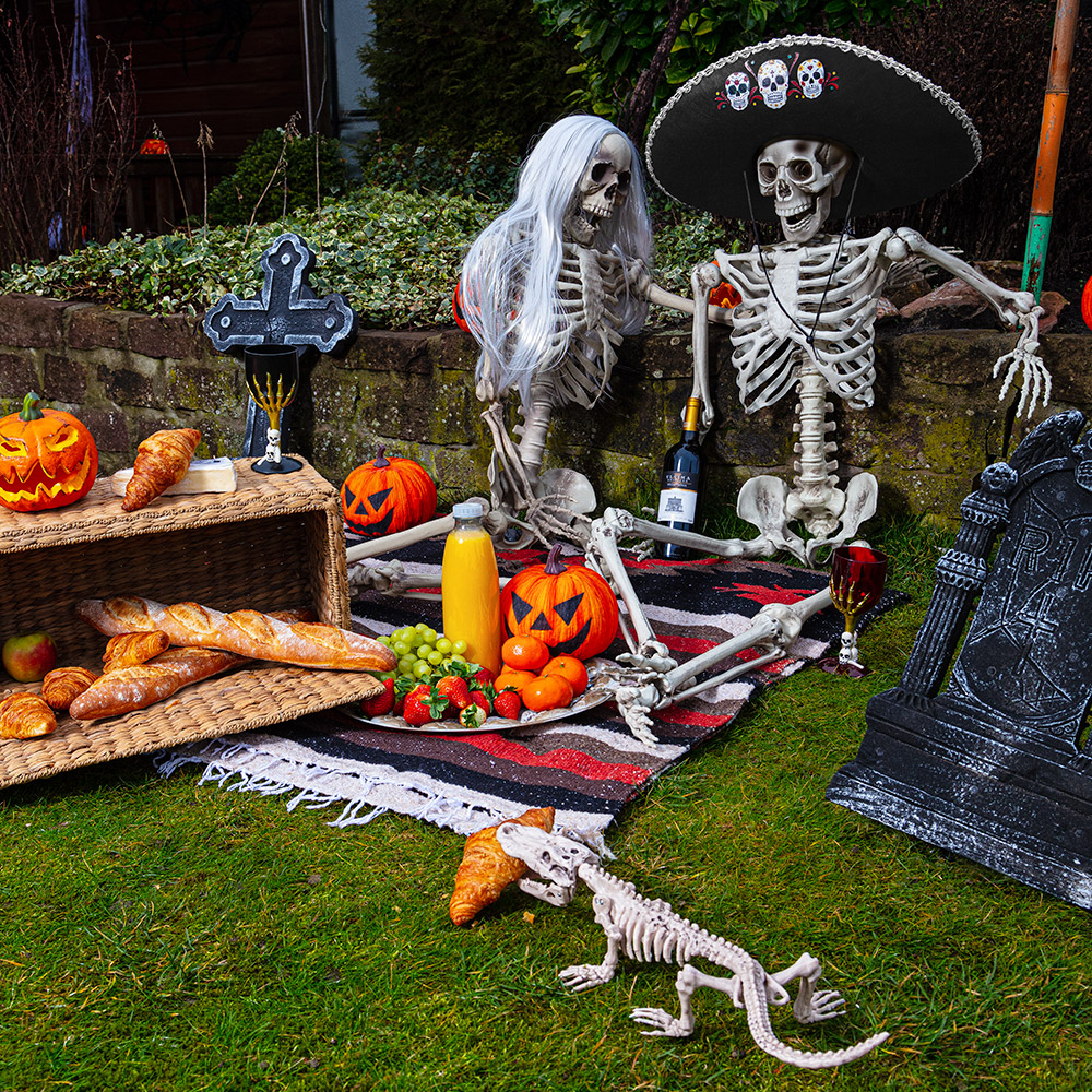 Sombrero Calavera (Ø 58 cm)