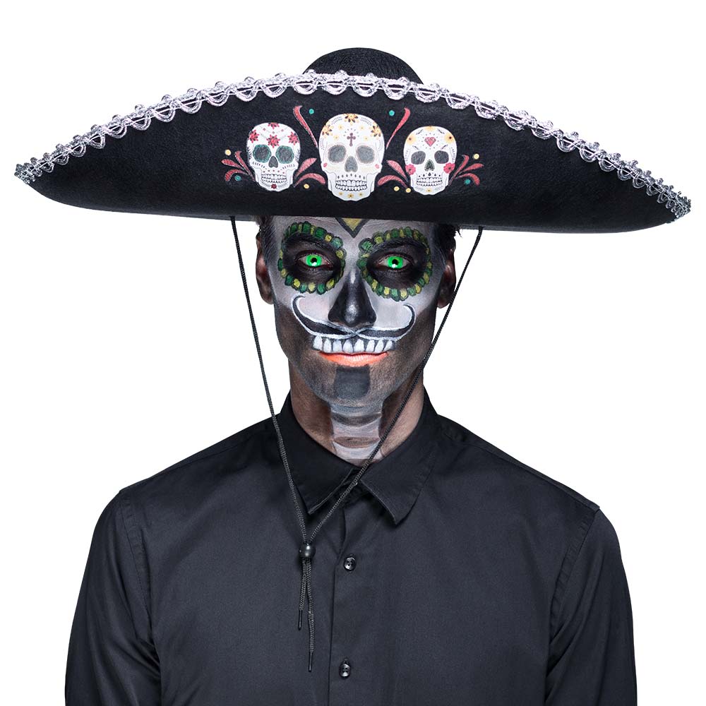 Sombrero Calavera (Ø 58 cm)
