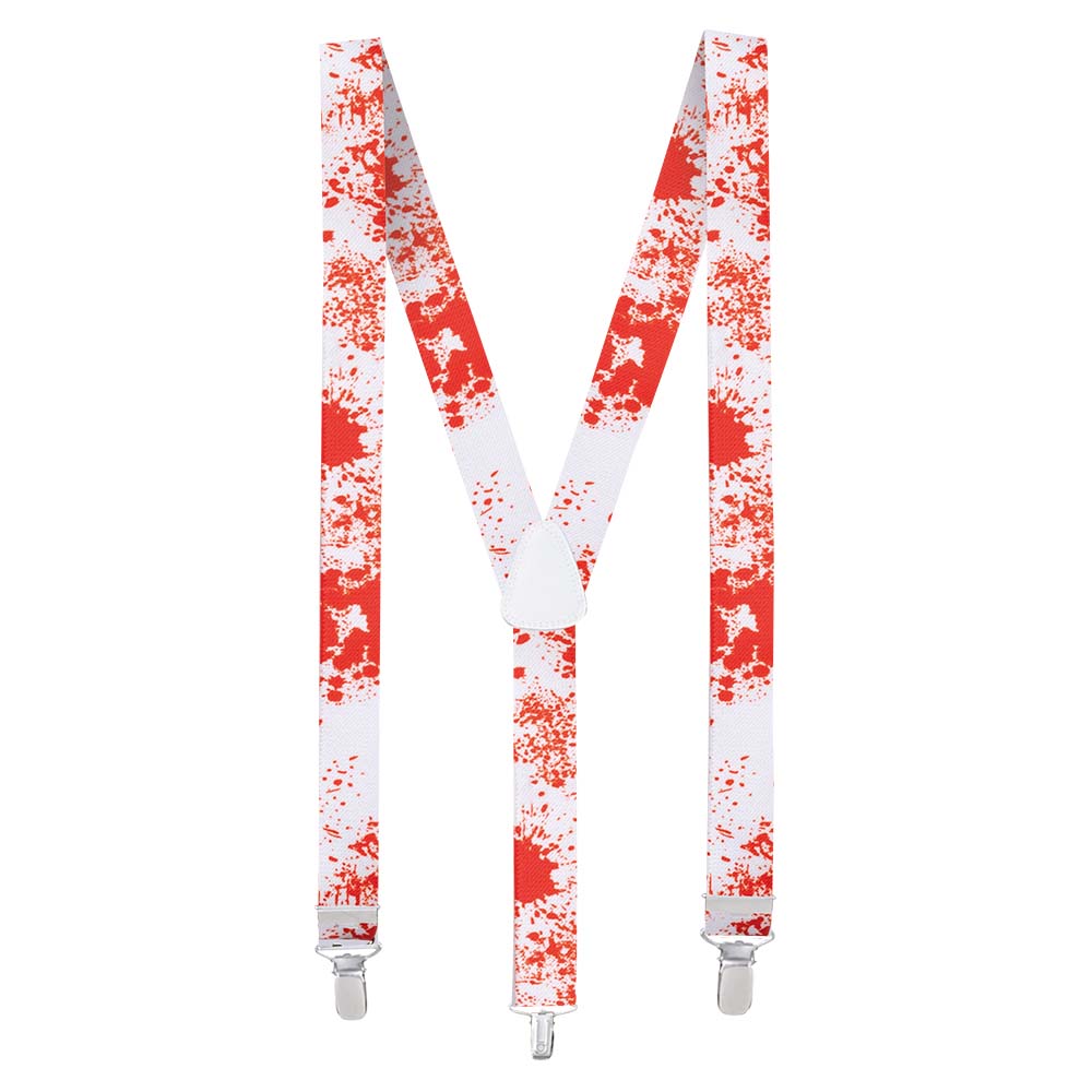 Set Bloody (partybril, vlinderstrik en bretels)