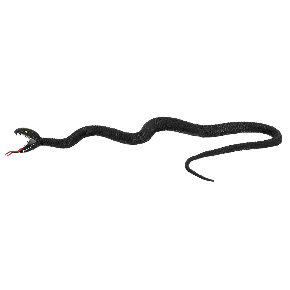 St. Rubberen slang zwart (75 x 3 cm)