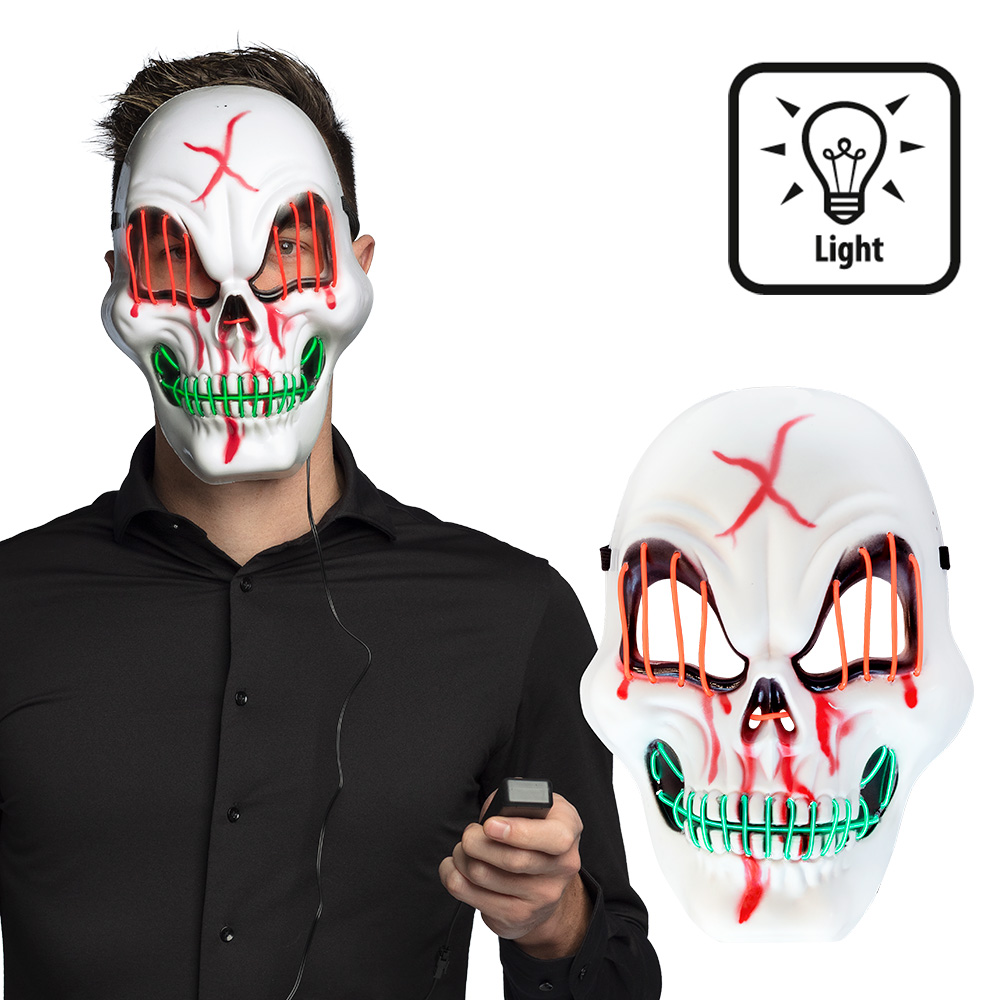 LED masker Blood skull