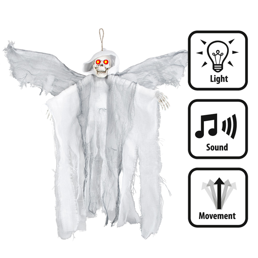 Hangdecoratie Vliegende demoon (52 cm)