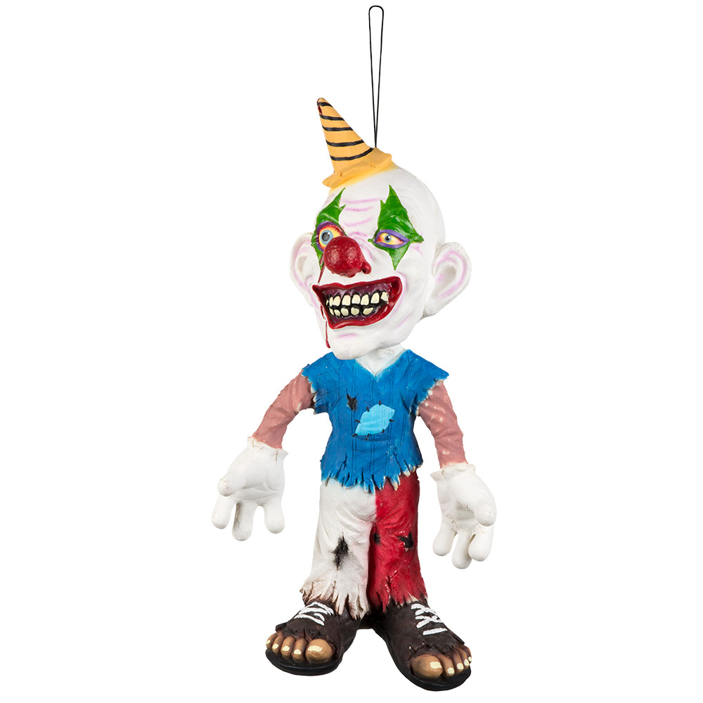 St. Hangdecoratie Creepy clown (44 cm)
