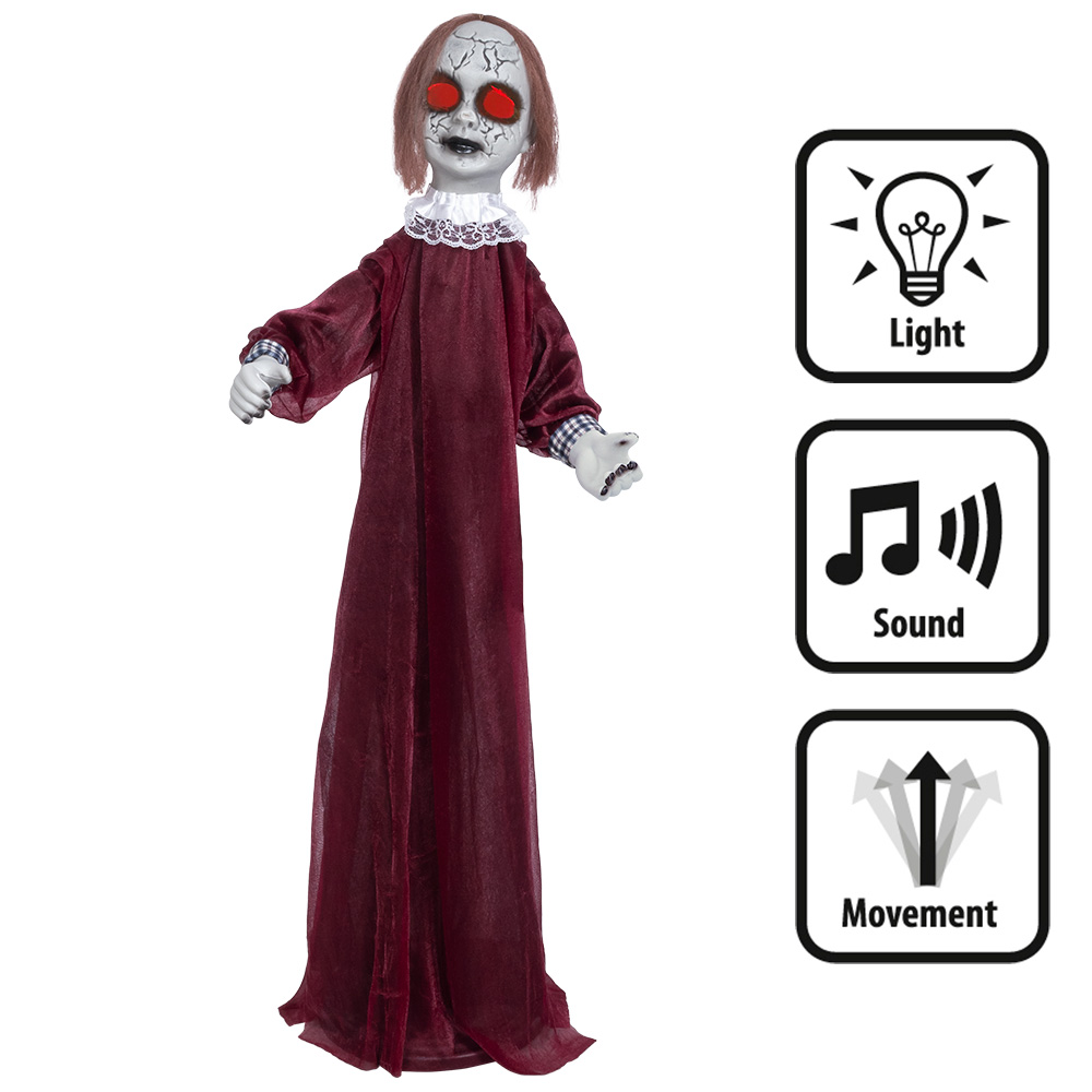 Staande decoratie Lachende Dolly (90 cm)