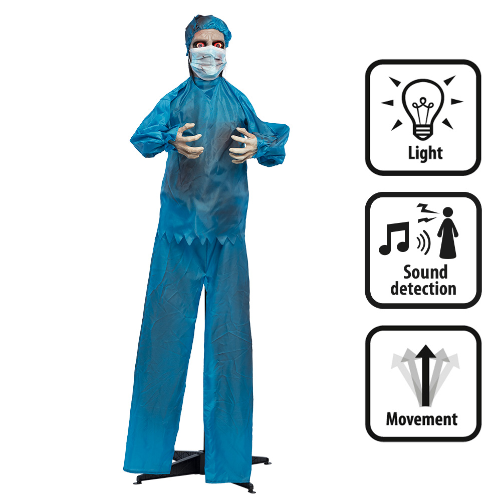Staande decoratie Enge dokter (170 cm)