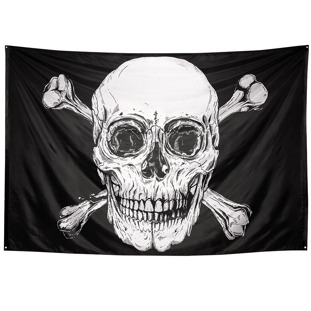 St. Polyester vlag Piraten XXL (200 x 300 cm)