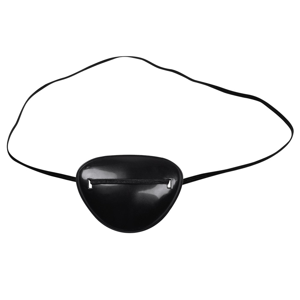 Set Piraat essentials (ooglapje en oorbel)