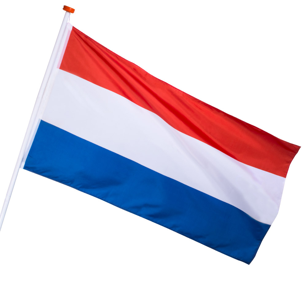St. Polyester gevelvlag Nederland 90x150cm