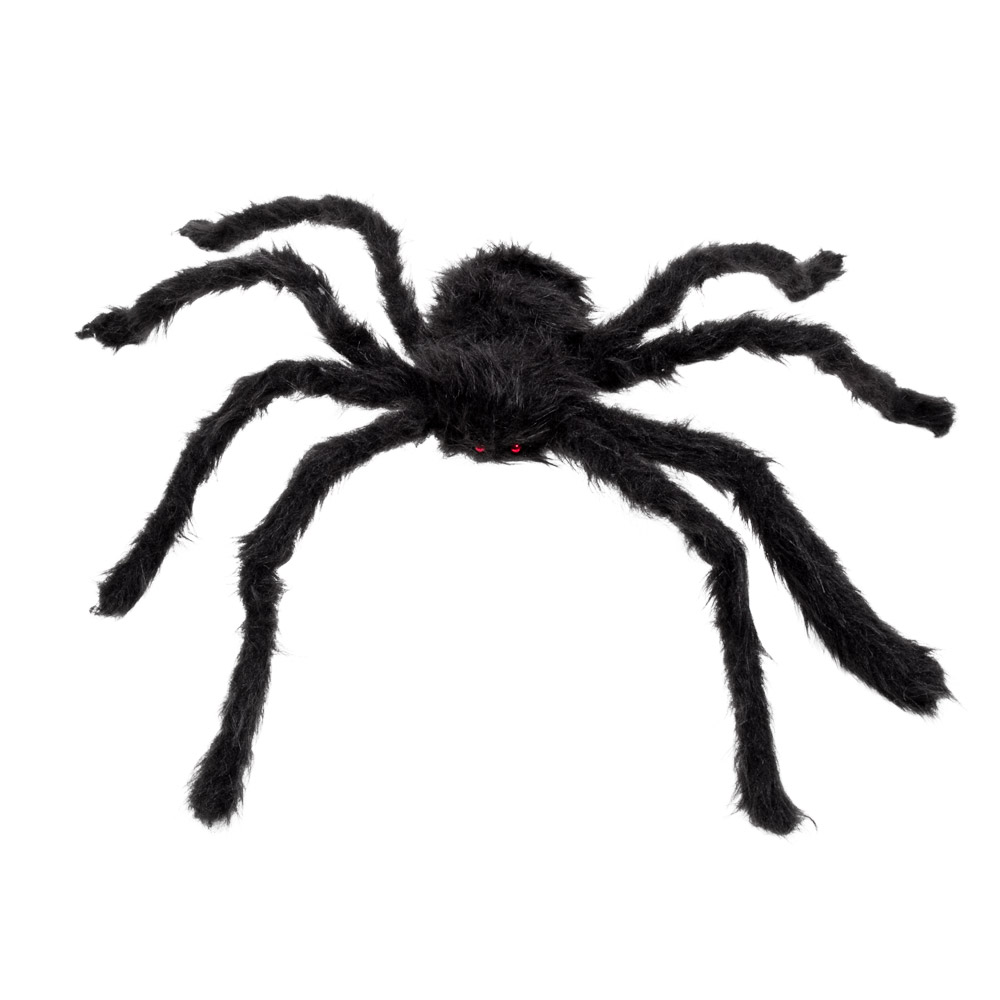 St. Harige spin zwart (50 x 65 cm)
