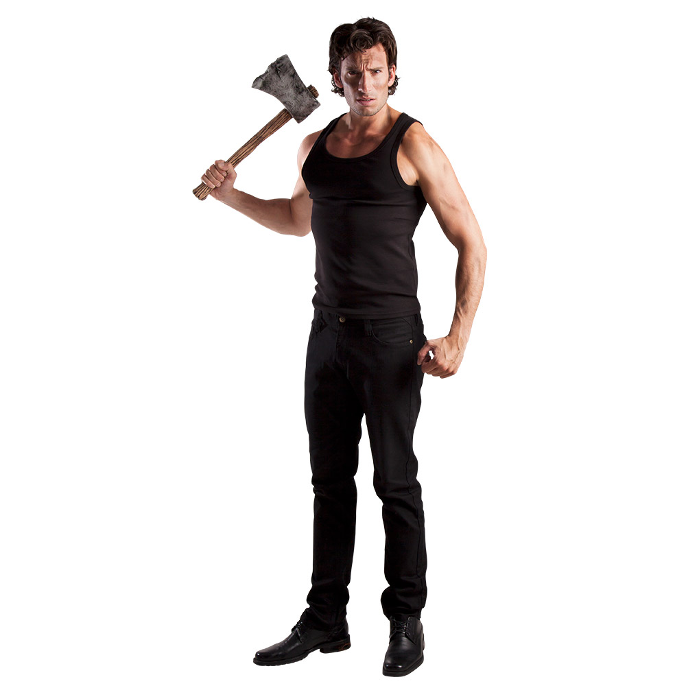 Bijl schuimrubber (49 cm)