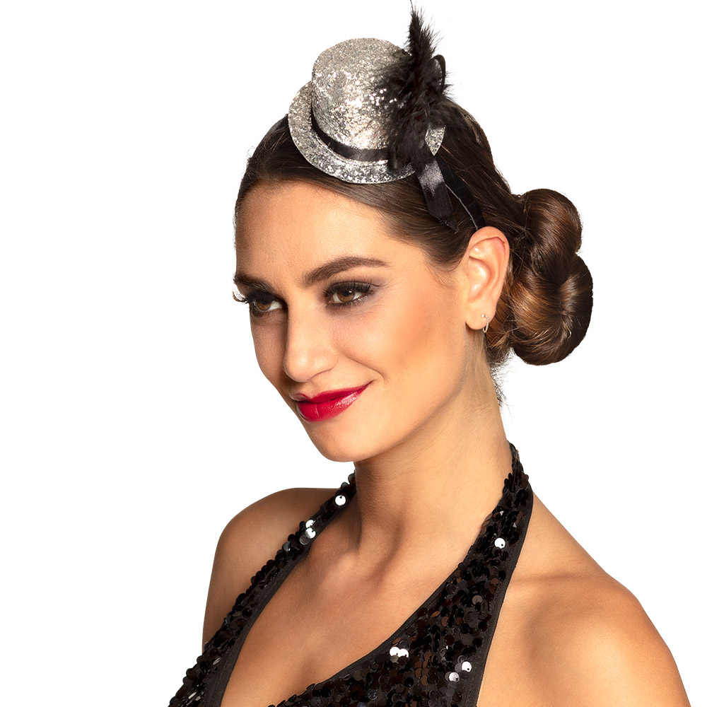 Diadeem Glitter 6 kleuren ass.