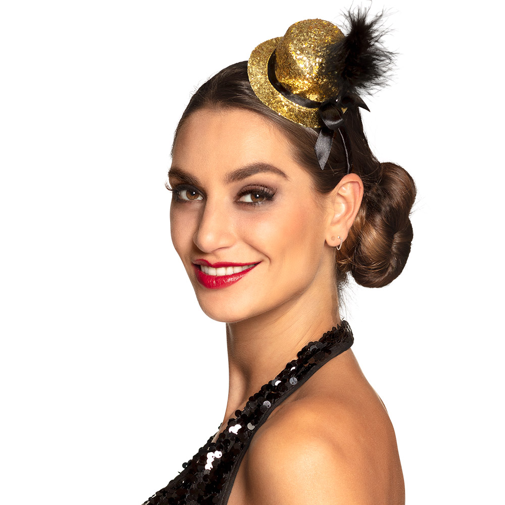 Diadeem Glitter 6 kleuren ass.