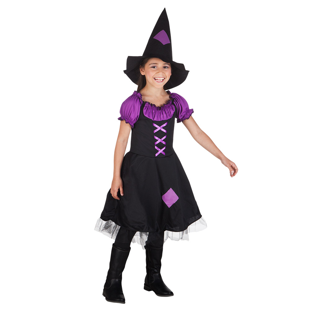 Kinderkostuum Imperial witch 4-6 jaar)