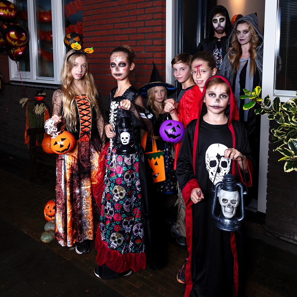 Kinderkostuum Dazzling witch (7-9 jaar)