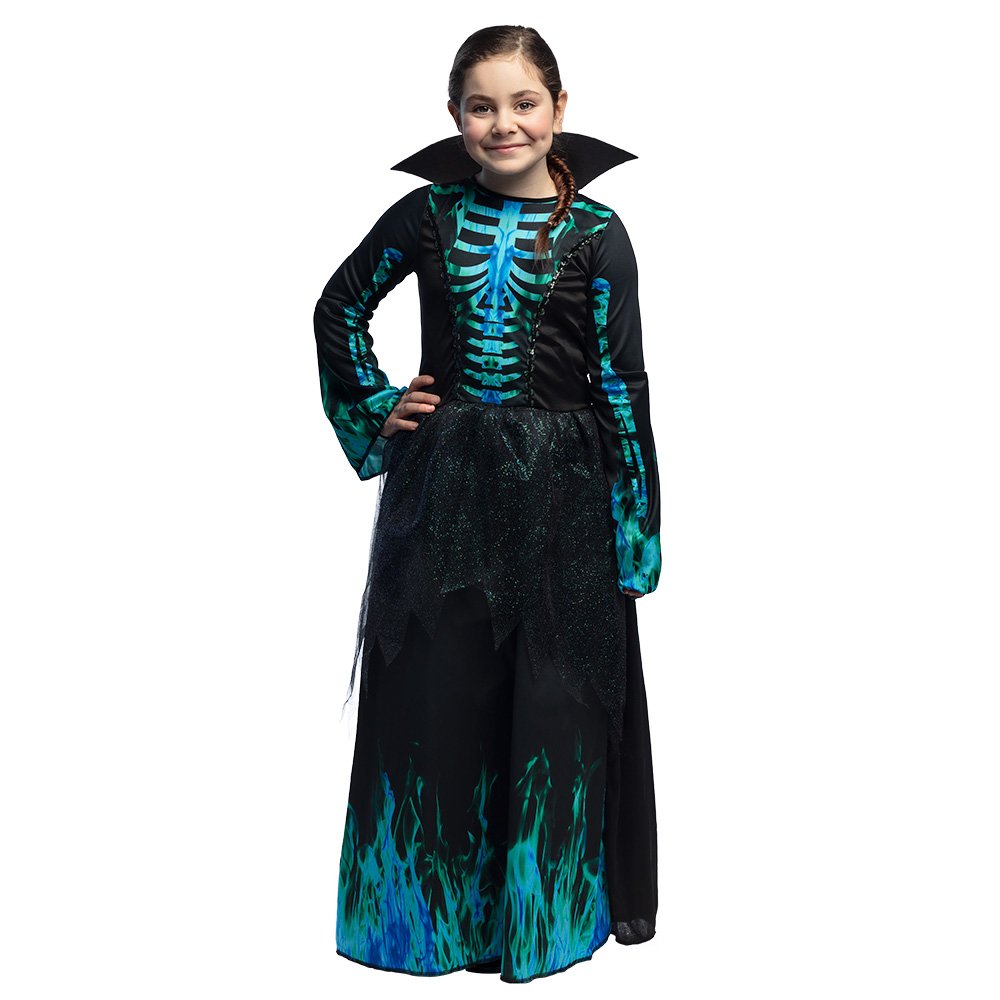 Kinderkostuum Skeleton Azura (4-6 jaar)