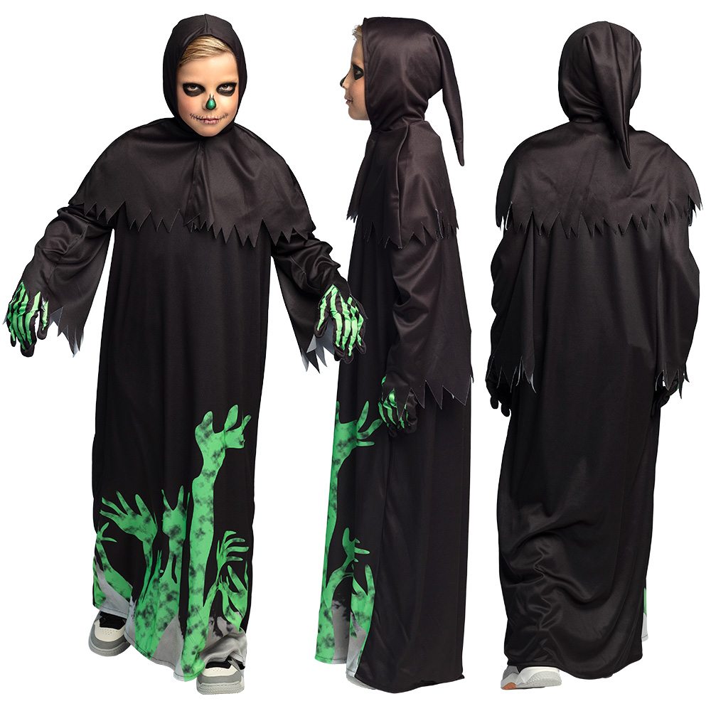 Kinderkostuum Glowing reaper (7-9 jaar)