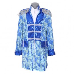 Carnavalsjas heren luxe Griekse print