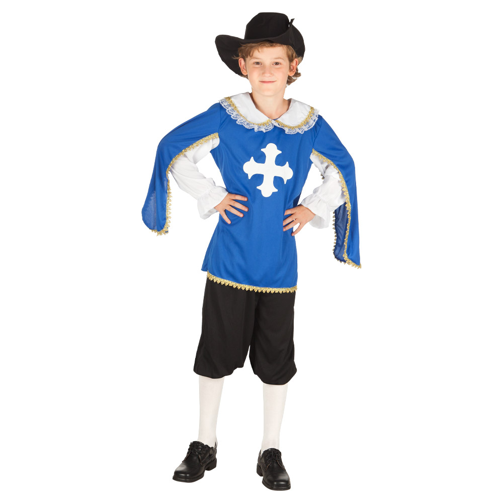 Kinderkostuum Musketier Norbert (4-6 jaar)