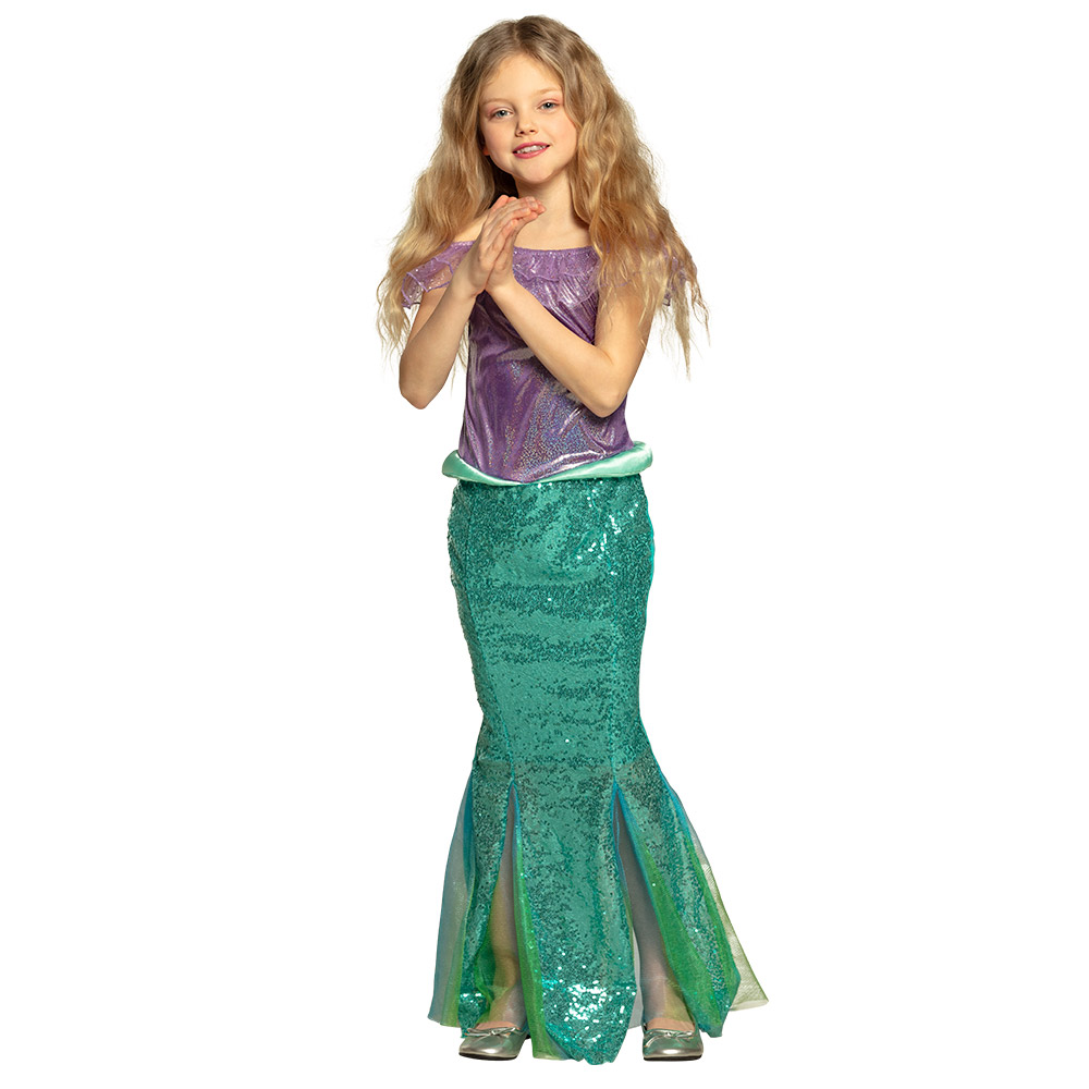 Kinderkostuum Mermaid princess (7-9 jaar)