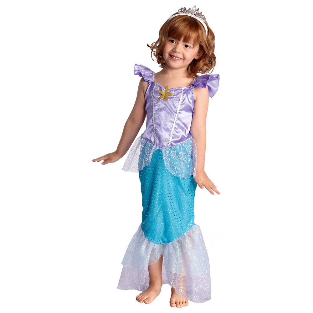 Kinderkostuum Mermaid cutie (3-4 jaar)