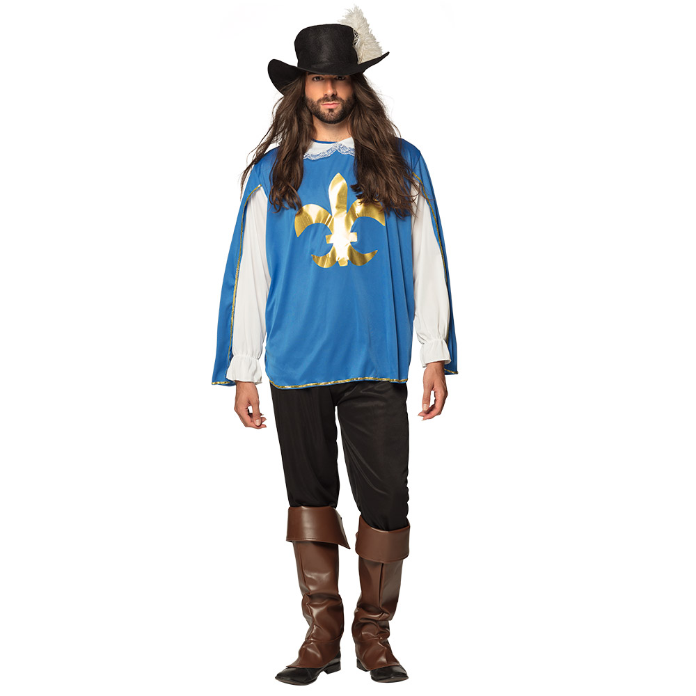 Volwassenenkostuum Musketier Lambert (54/56)