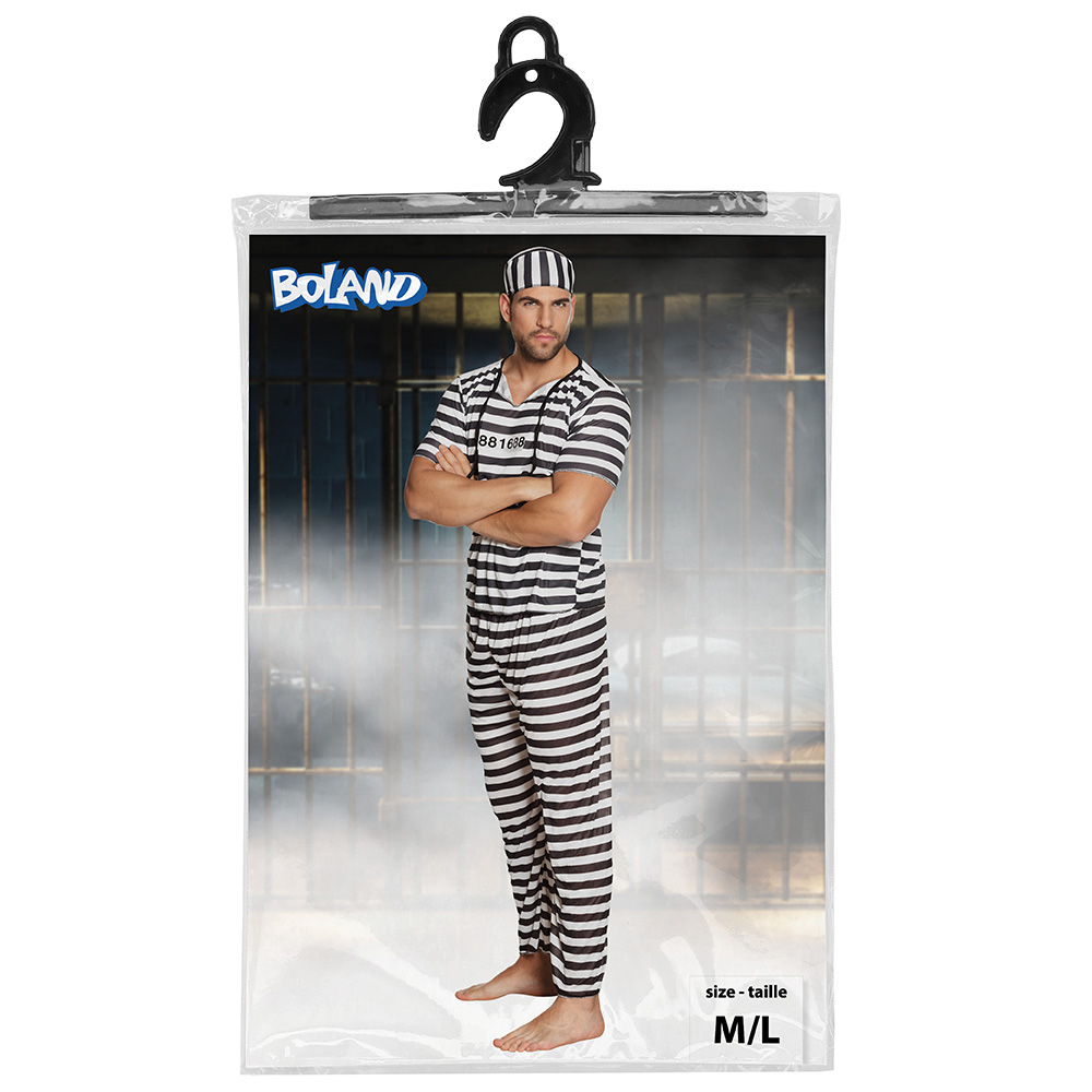 Volwassenenkostuum Gevangene (M/L)