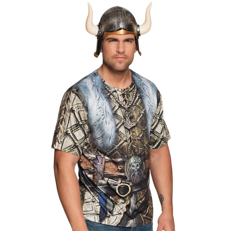 St. Fotorealistisch shirt Viking (XL)